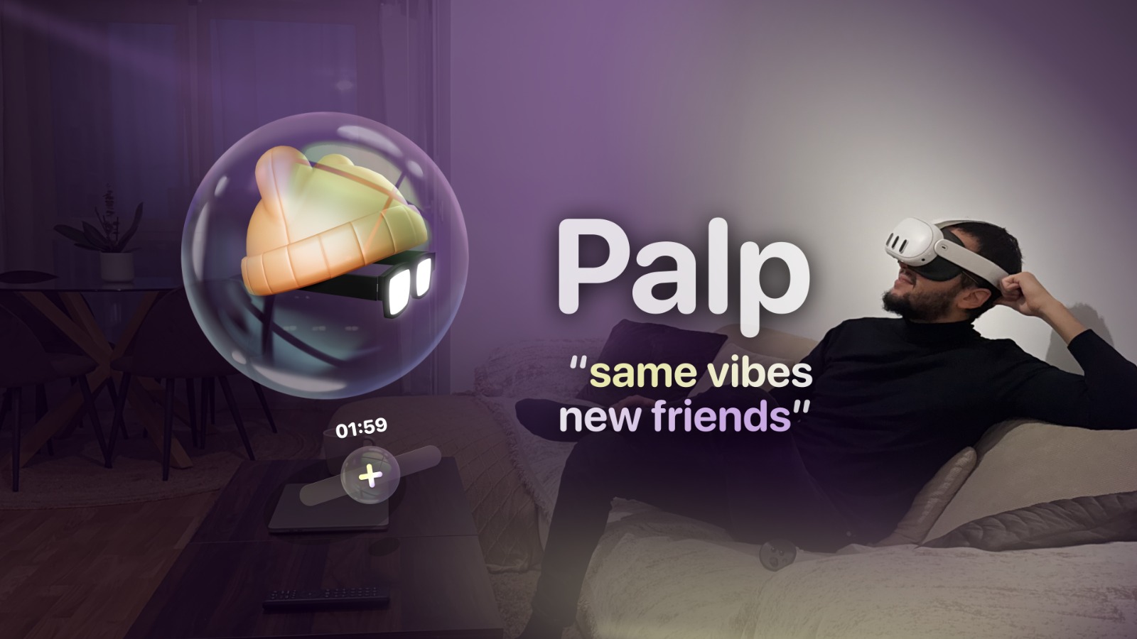 Palp, application sociale en réalité mixte